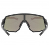 Uvex Sequenze, Sonnenbrille, schwarz