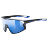 Uvex skyryse, gafas de sol, negro/azul