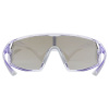 Uvex skyryse, gafas de sol, violeta transparente