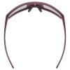Uvex skyryse, Solbriller, Burgundy Matt