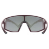 Uvex skyryse, Sonnenbrille, dunkelrot