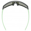 Uvex skyryse, Sonnenbrille, Junior, grau/grün