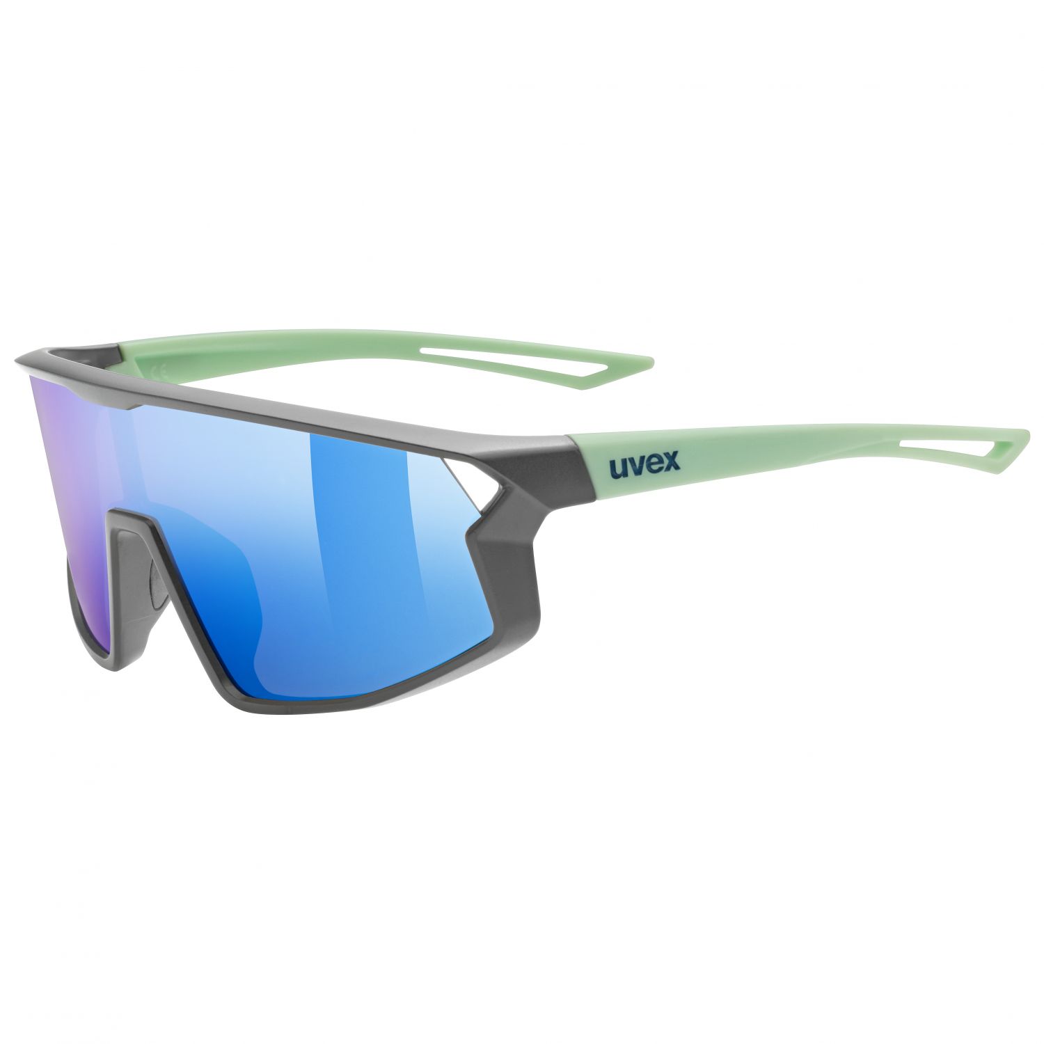 Uvex skyryse, Sonnenbrille, Junior, grau/grün