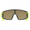 Uvex skyryse, Sonnenbrille, Junior, schwarz/gelb