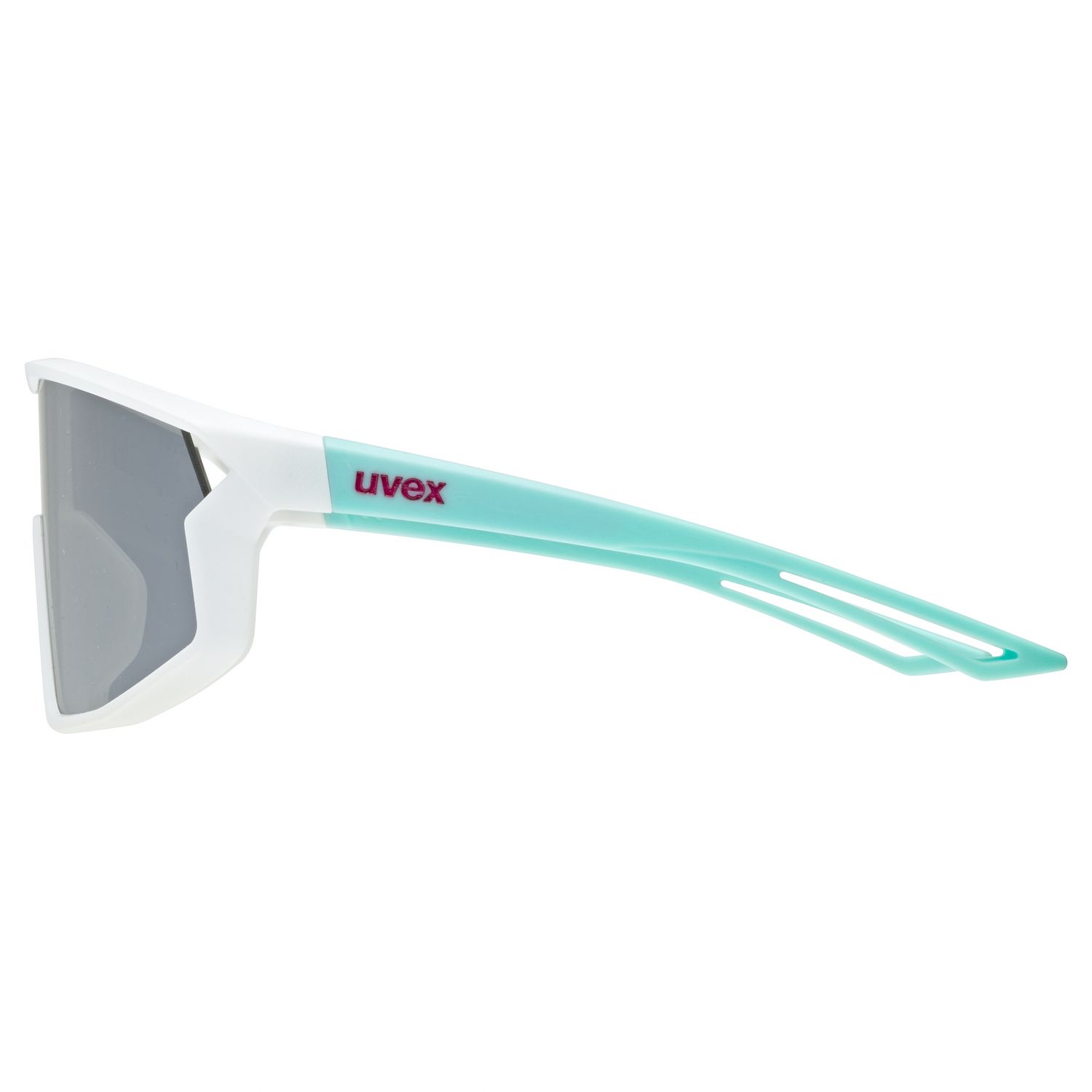 Uvex skyryse, Sonnenbrille, Junior, weiß/türkis