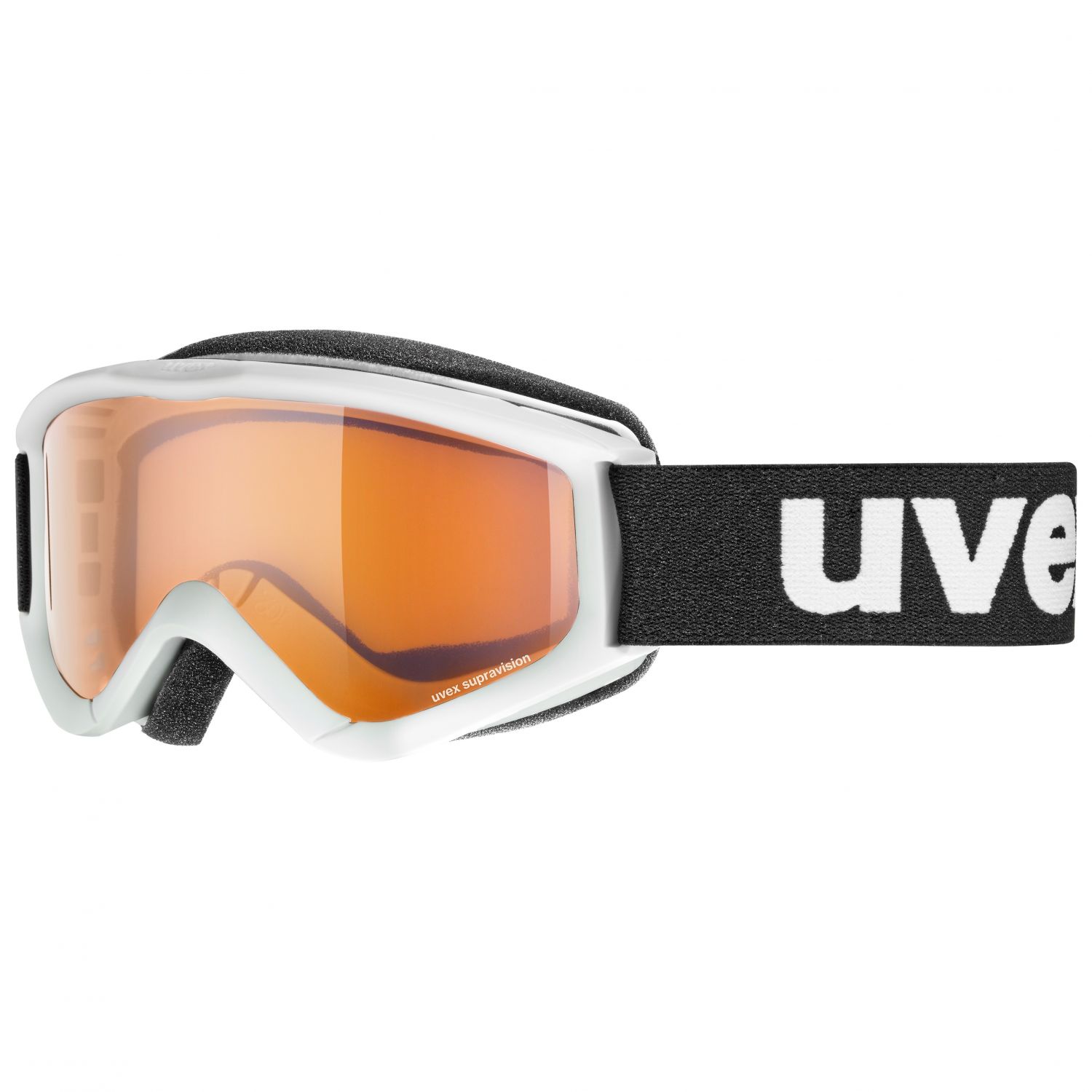 Uvex Speedy Pro, gogle narciarskie, junior, bia?y