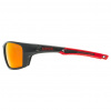 Uvex sportstyle 232 P, okulary przeciws?oneczne, czarny/czerwony