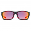Uvex sportstyle 232 P, okulary przeciws?oneczne, czarny/czerwony