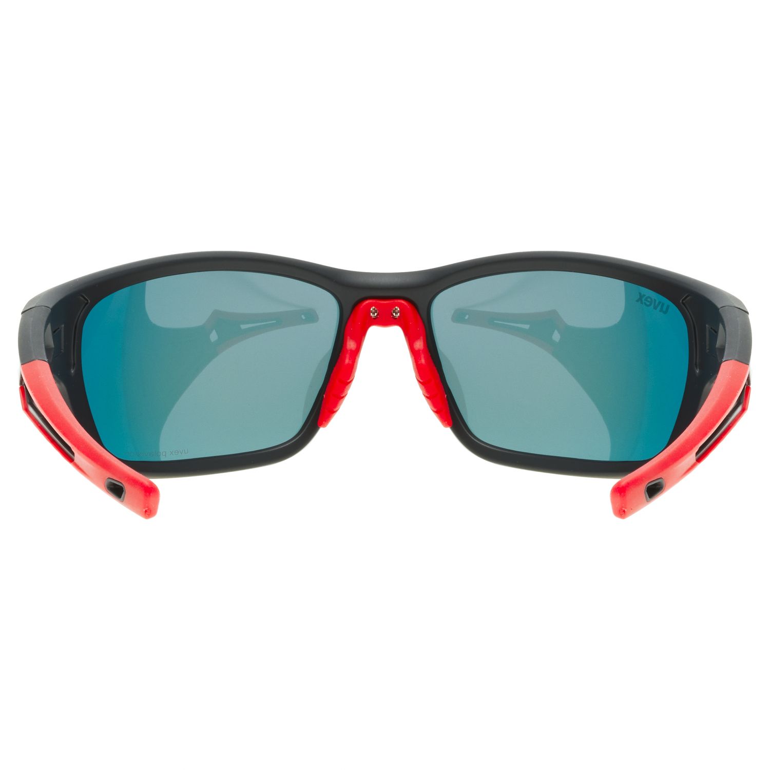 Uvex sportstyle 232 P, okulary przeciws?oneczne, czarny/czerwony