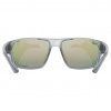 Uvex sportstyle 233 P, slnečné okuliare, sivé