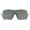 Uvex sportstyle 235, okulary przeciws?oneczne, przezroczysty/fioletowy
