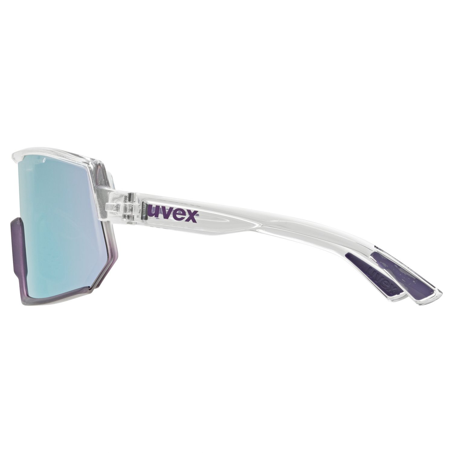 Uvex sportstyle 235, okulary przeciws?oneczne, przezroczysty/fioletowy