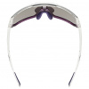 Uvex sportstyle 235, okulary przeciws?oneczne, przezroczysty/fioletowy