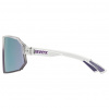 Uvex sportstyle 237, okulary przeciws?oneczne, przezroczysty/fioletowy