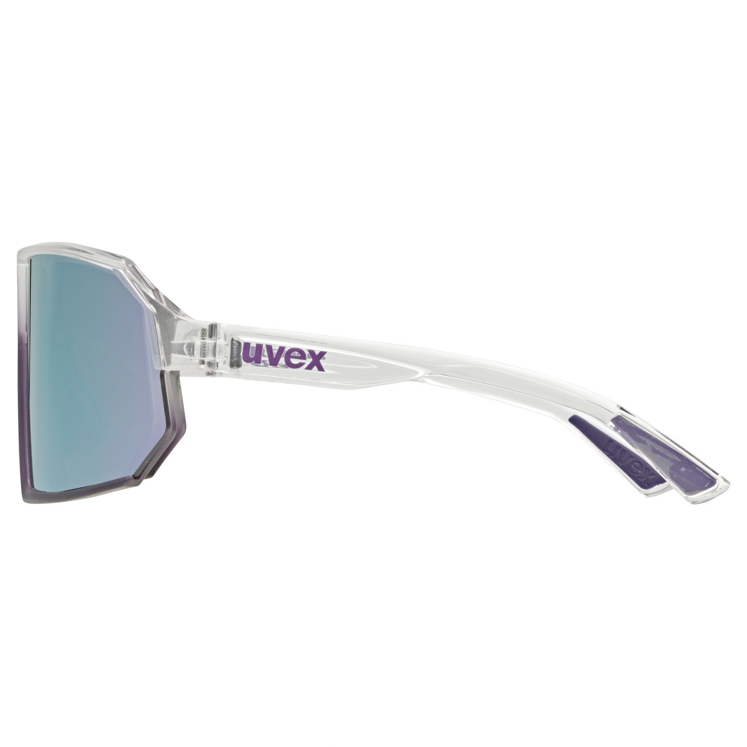Uvex sportstyle 237, okulary przeciws?oneczne, przezroczysty/fioletowy