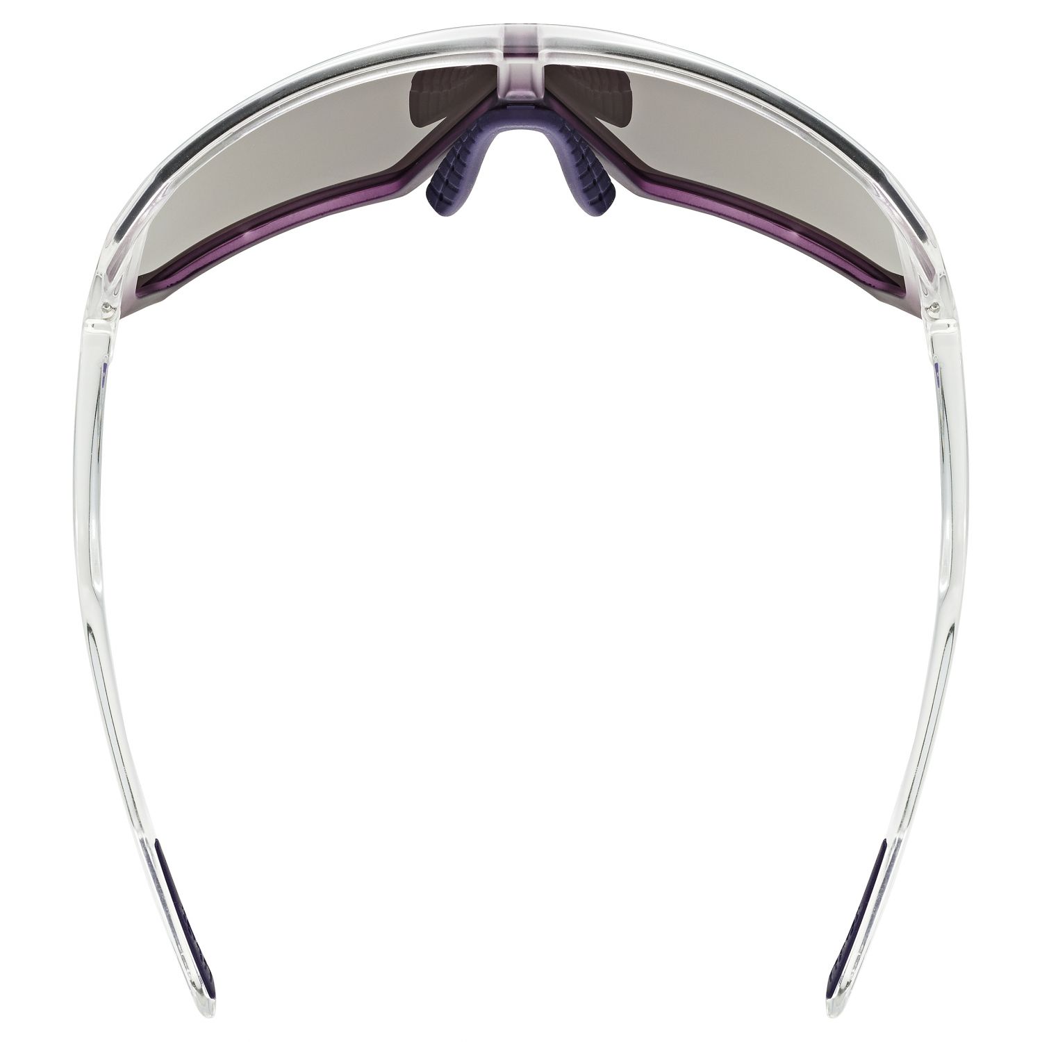 Uvex sportstyle 237, Sonnenbrille, transparent/lila