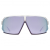 Uvex sportstyle 237, Sonnenbrille, transparent/lila
