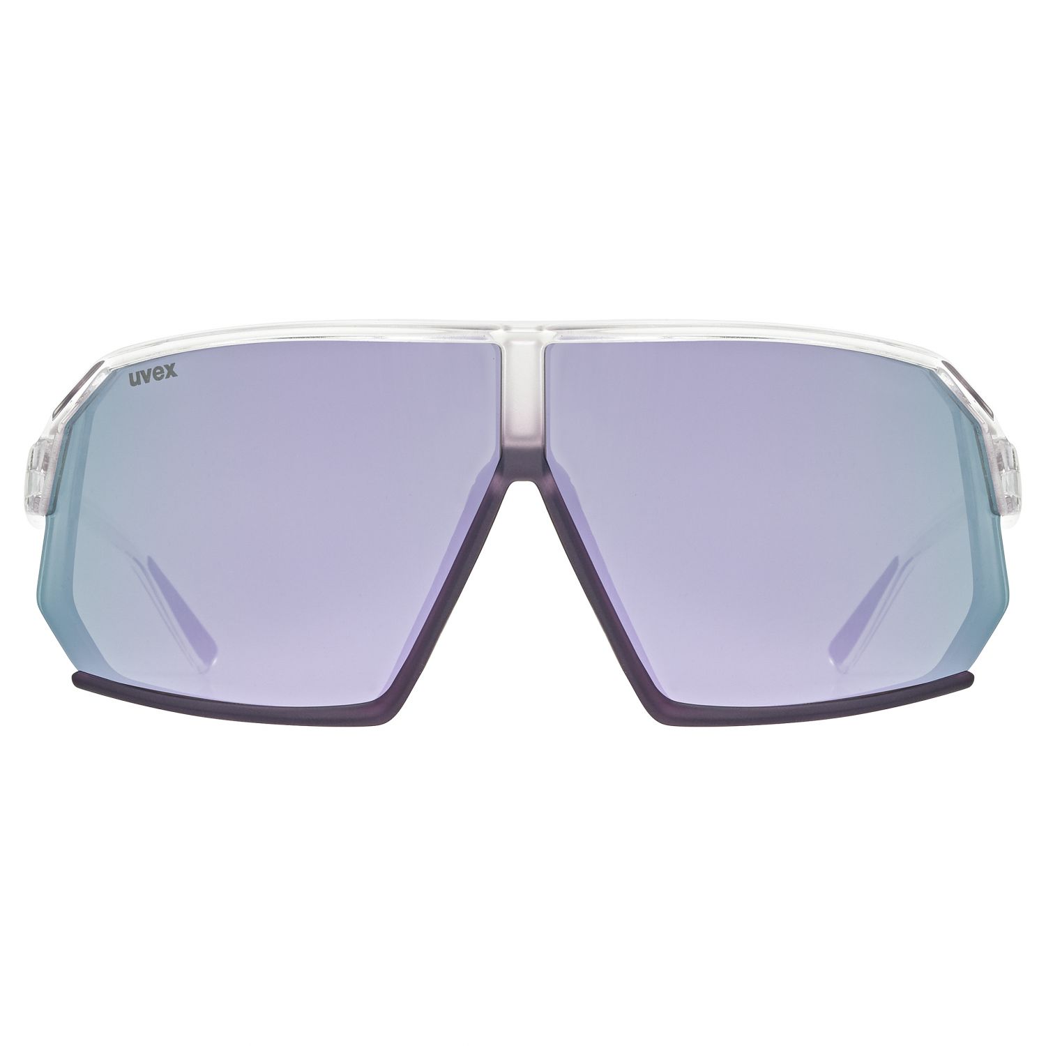 Uvex sportstyle 237, Sonnenbrille, transparent/lila
