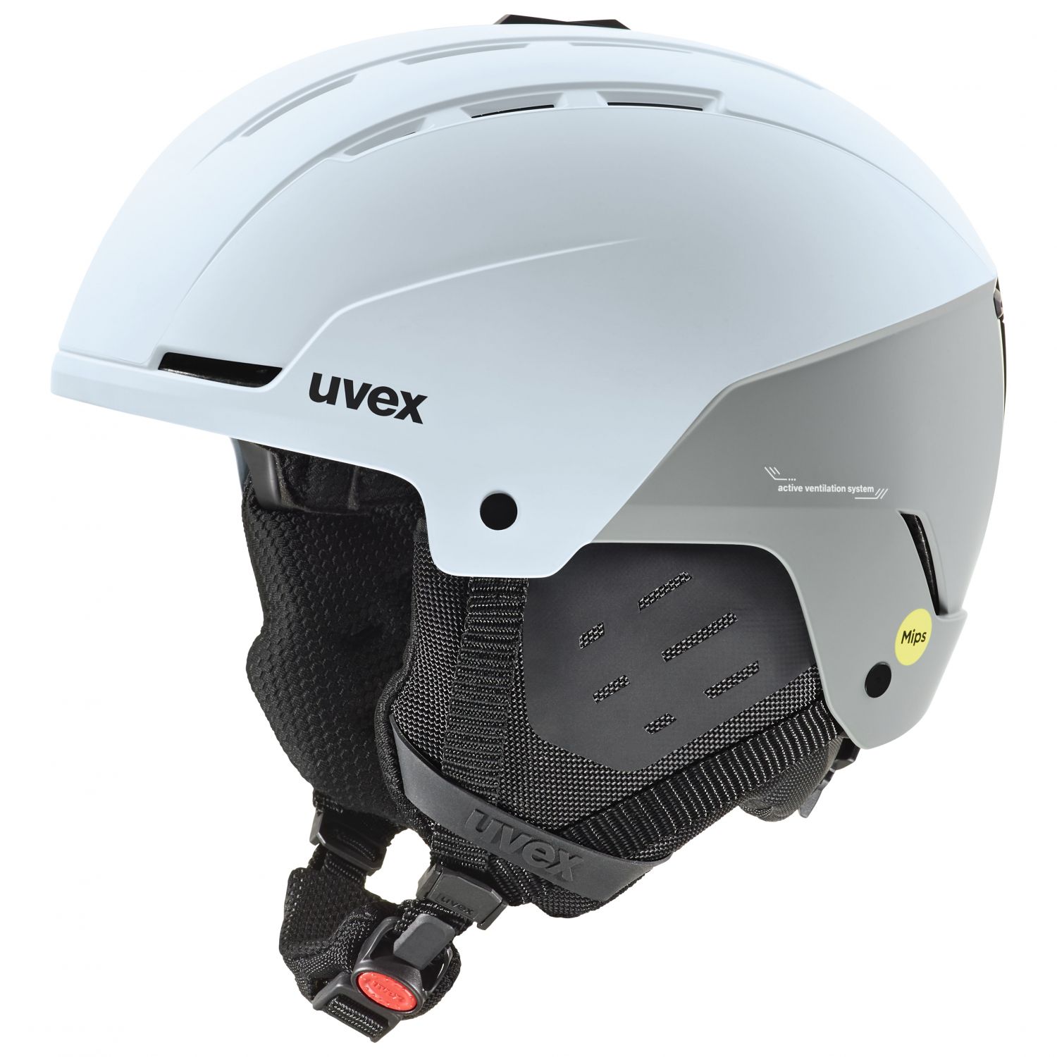 Uvex Stance MIPS, casco de esquí, azul claro/gris