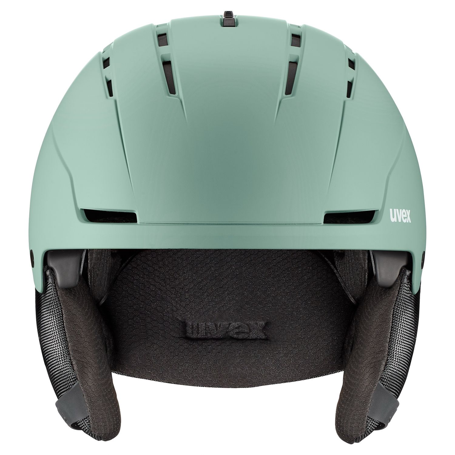 Uvex Stance MIPS, ski helmet, oxid green/black matt