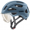 Uvex Stride Visor, casco de bicicleta, azul