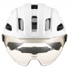 Uvex Stride Visor, casco de ciclismo, blanco