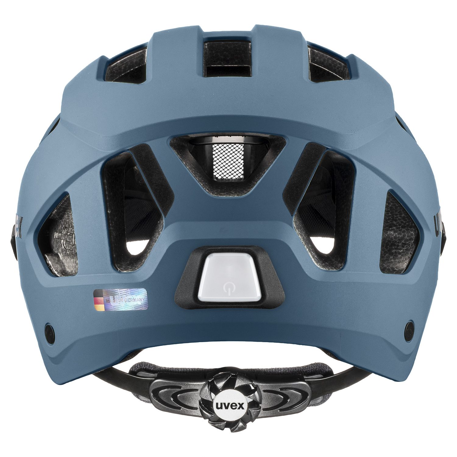 Uvex stride visor, cykelhjelm, blå
