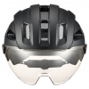 Uvex Stride Visor, cyklistická prilba, čierna