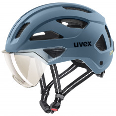 Uvex Stride Visor, cyklistická prilba, modrá