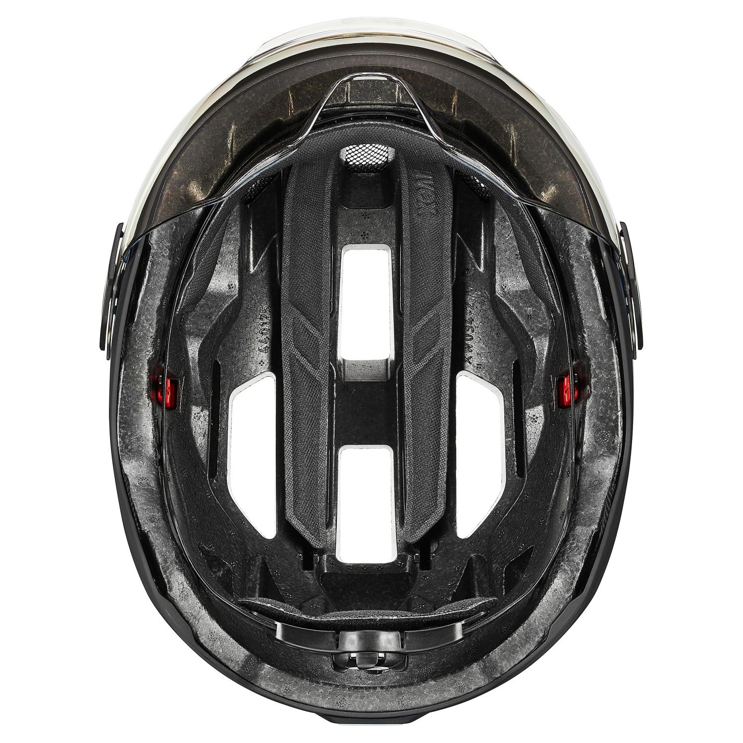 Uvex stride visor, Sykkelhjelm, Black Matt
