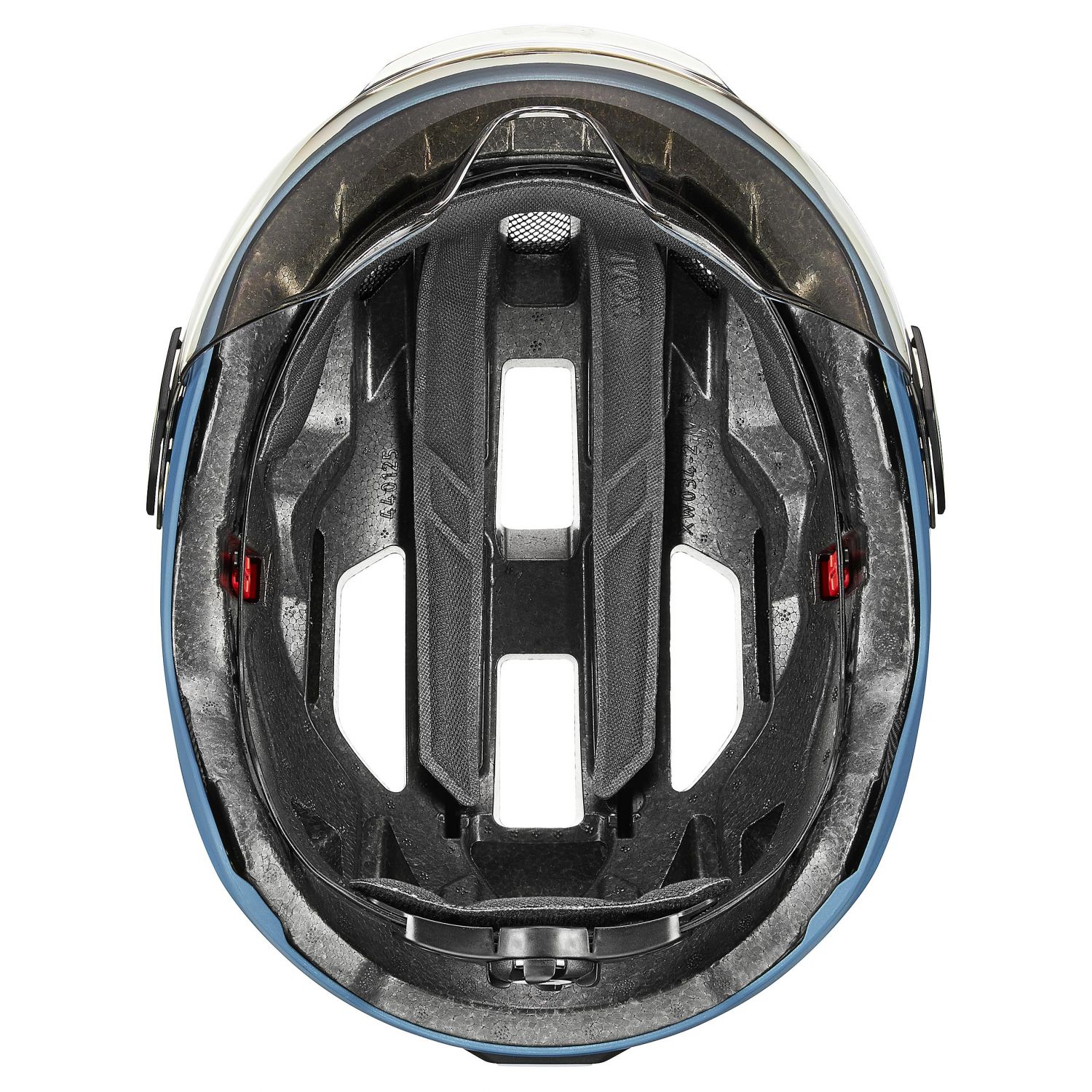 Uvex stride visor, Sykkelhjelm, Stone Blue Matt