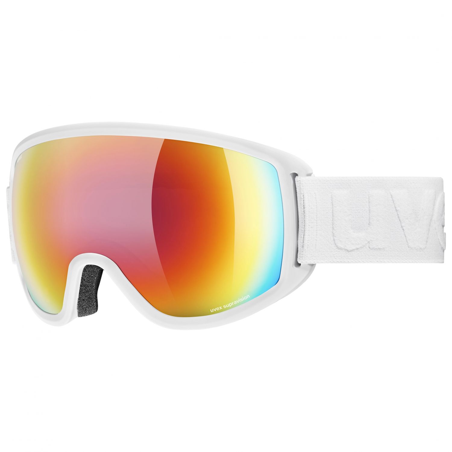 Uvex Topic FM Sphere, ski goggles, white mat