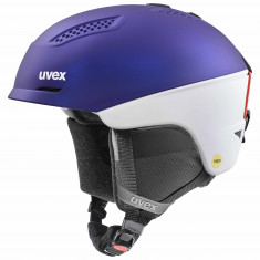 Uvex Ultra MIPS, laskettelukypärä, violetti/valkoinen