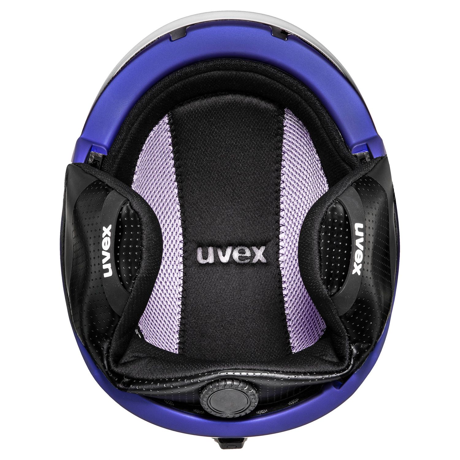 Uvex Ultra Pro, ski helm, dame, wit/paars