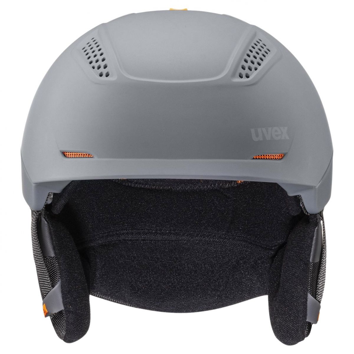 Uvex Ultra, ski helmet, dark slate/orange mat