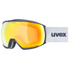 Uvex Victorious CV, skibril, donkerblauw/wit