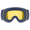 Uvex Victorious CV, Skibrille, dunkelblau/weiß