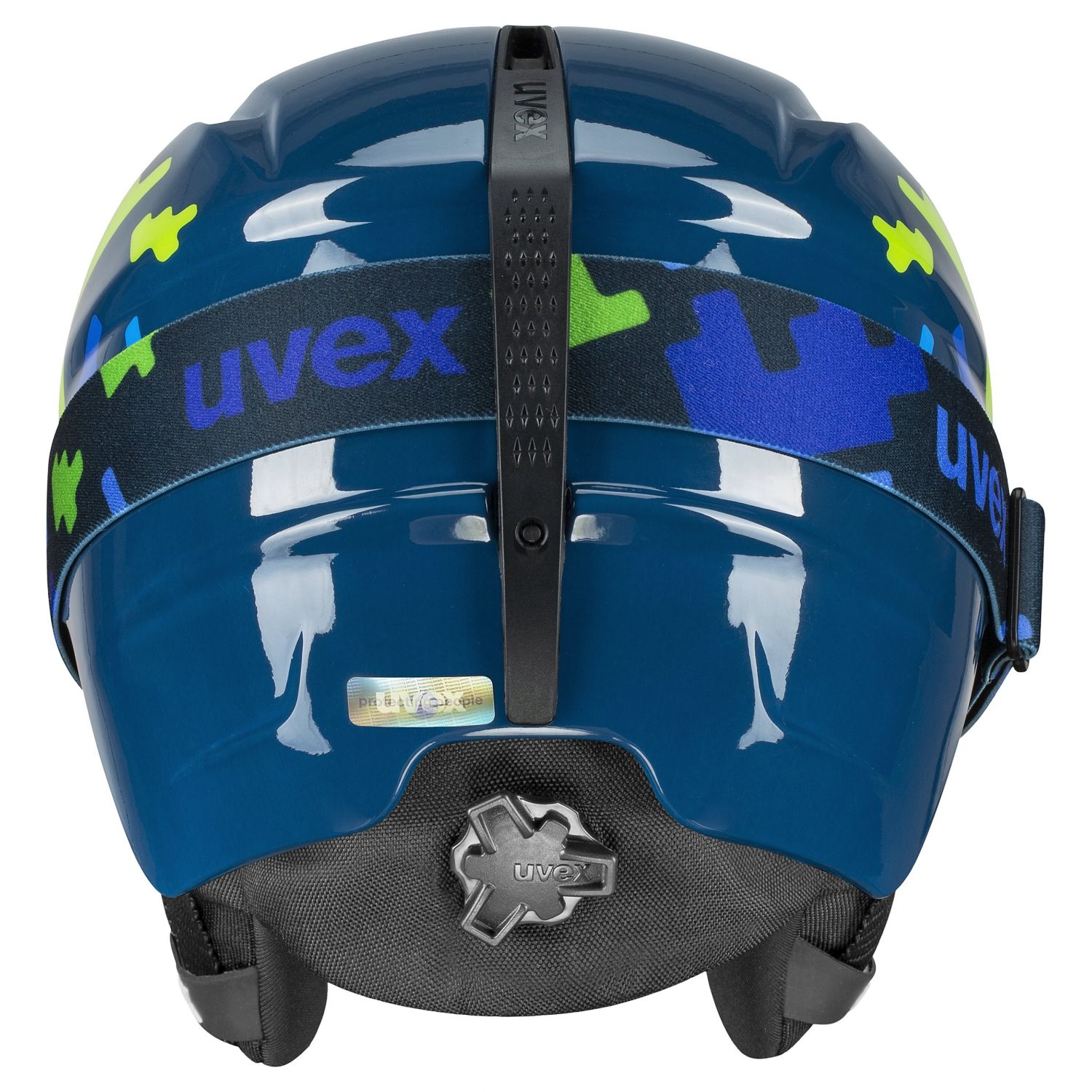 Uvex Viti Set, casque de ski + masque de ski, junior, bleu foncé