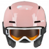 Uvex Viti Set, casque de ski + masque de ski, junior, rose