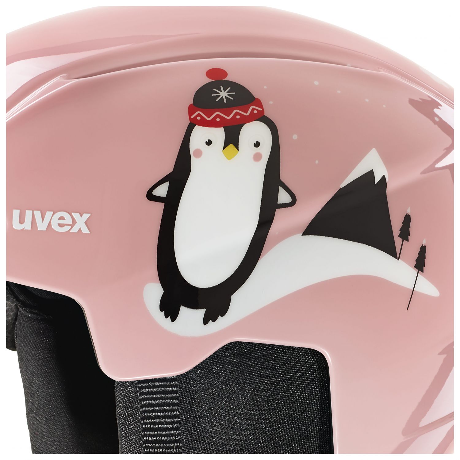 Uvex Viti Set, casque de ski + masque de ski, junior, rose