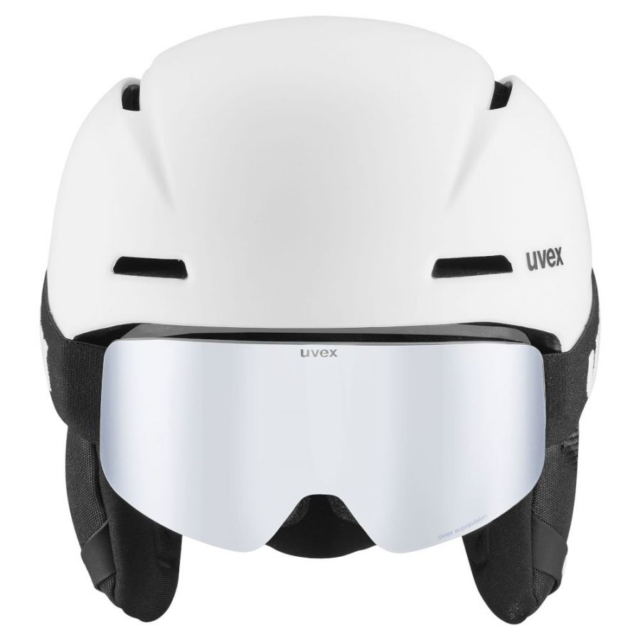 Uvex Viti Set, skihjelm + skibriller, junior, hvid