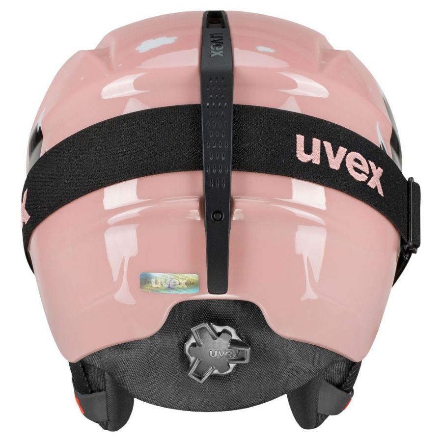 Uvex Viti Set, skihjelm + skibriller, junior, pink