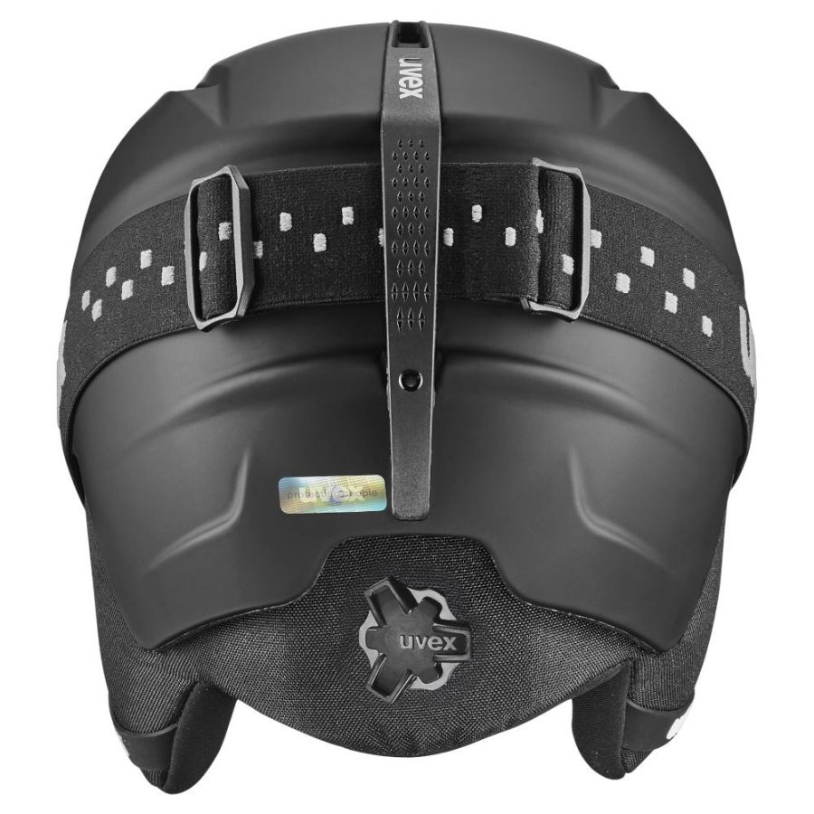 Uvex Viti Set, skihjelm + skibriller, junior, sort