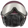 Uvex Wanted Visor, casco da sci con visiera, viola/rosa