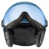 Uvex Wanted Visor, lyžiarska prilba s hľadím, modrá