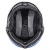 Uvex Wanted Visor, lyžiarska prilba s štítom, unisex, sivá