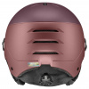 Uvex Wanted Visor, lyžiarska prilba s visierom, unisex, fialová/ružová
