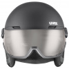Uvex Wanted Visor Pro V, lyžiarska prilba s hľadím, čierna