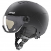Uvex Wanted Visor Pro V, Skidhjälm med Visir, Svart