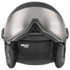 Uvex Wanted Visor Pro V, Skidhjälm med Visir, Svart